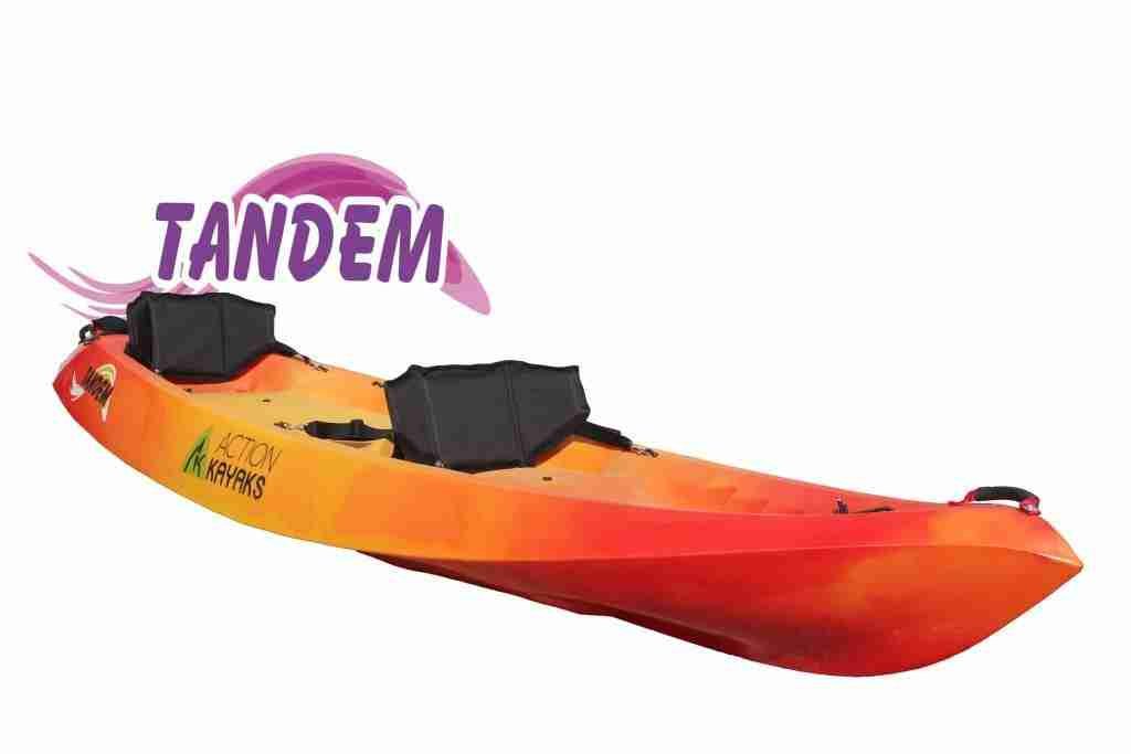Action Kayaks Tandem- Compra Kayak doble-pesca