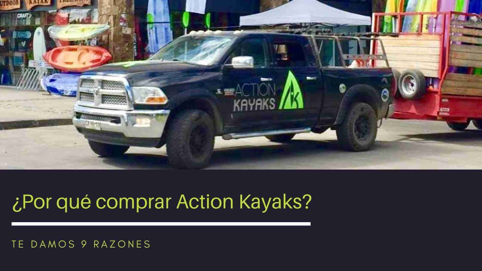 Por qué comprar Action Kayaks